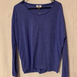 NWT blue long sleeve T-shirt